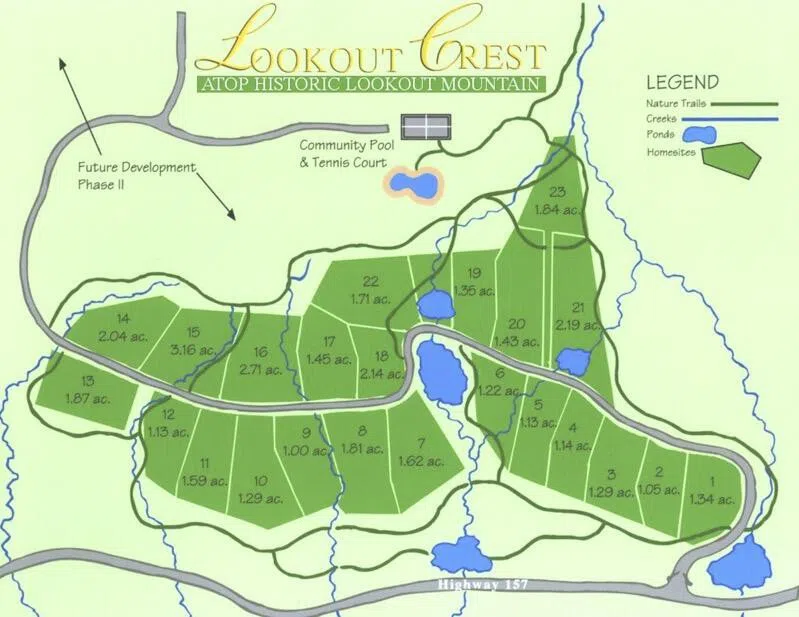 0 Lookout Crest Lane Lookout Mountain, GA 30750