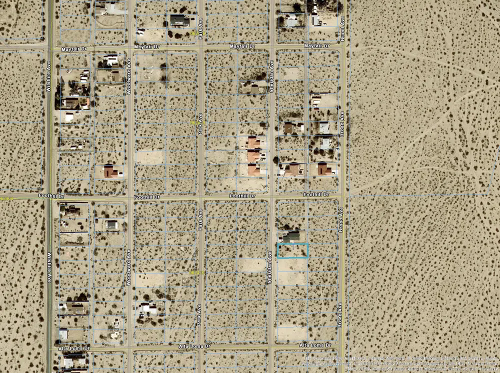 Sheridan Rd Avenue Twentynine Palms, CA 92277