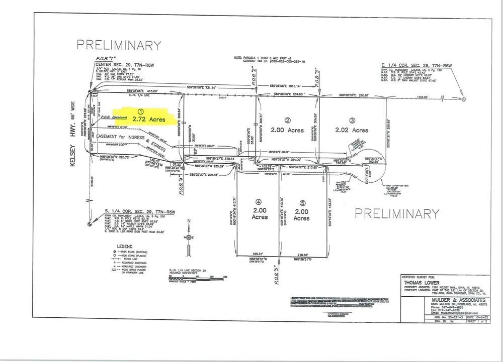 Parcel 1 1581 Kelsey Highway Ionia, MI 48846