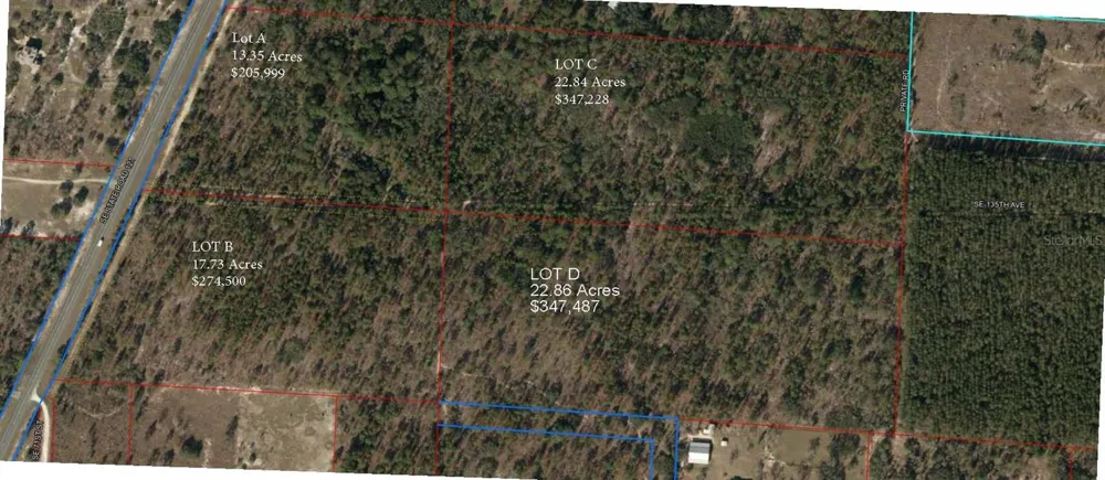SE STATE ROAD 121 LOT A & B Morriston, FL 32668