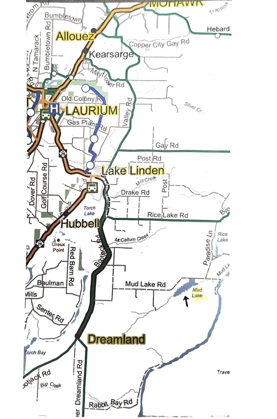 Keweenaw Pass Road Torch Lake Township, MI 49945