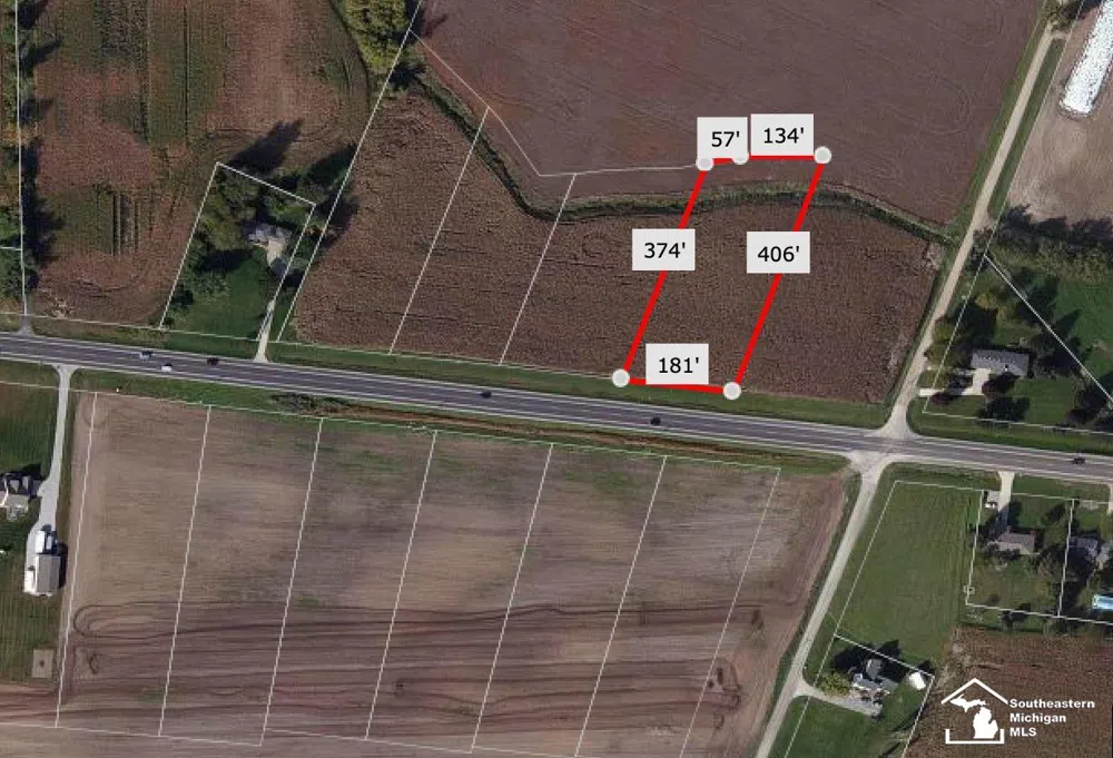 10960 S Custer (LOT O) Road Raisinville Township, MI 48161