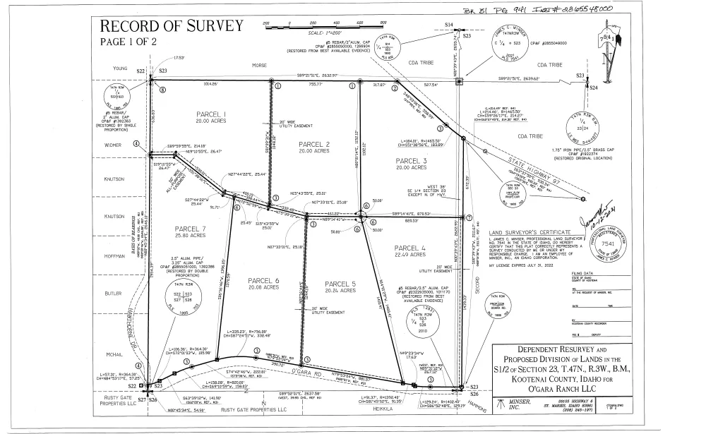 NNA S Hawthorne Drive Parcel 1 Harrison, ID 83833