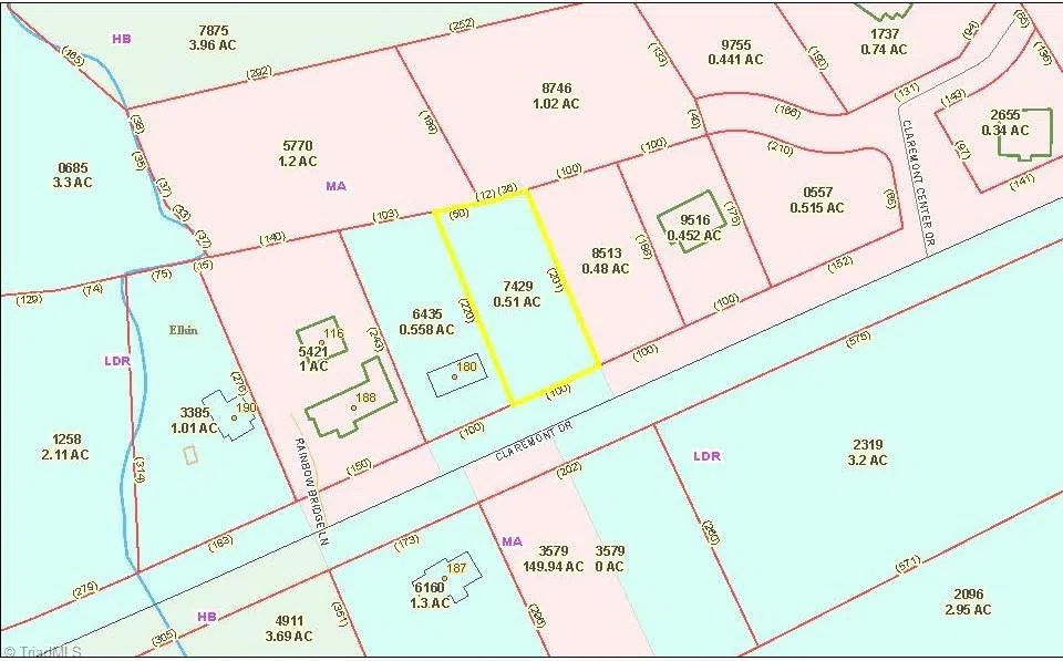Lot 142,143,144,145 Claremont Drive Elkin, NC 28621