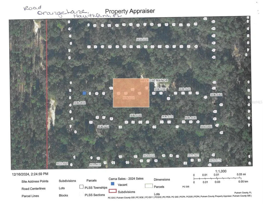 Lots 13-17 UNASSIGNED Hawthorne, FL 32640