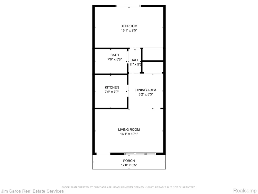 16425 E 12 MILE Rd - 1 Bed Units Roseville City, MI 48066