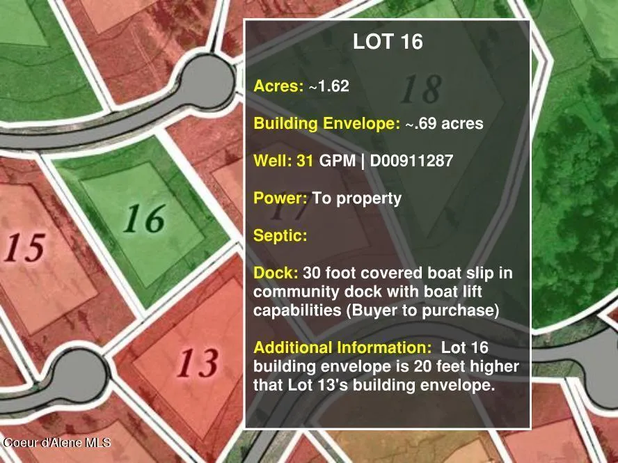Lot 16 Camp Bay Road Sagle, ID 83860