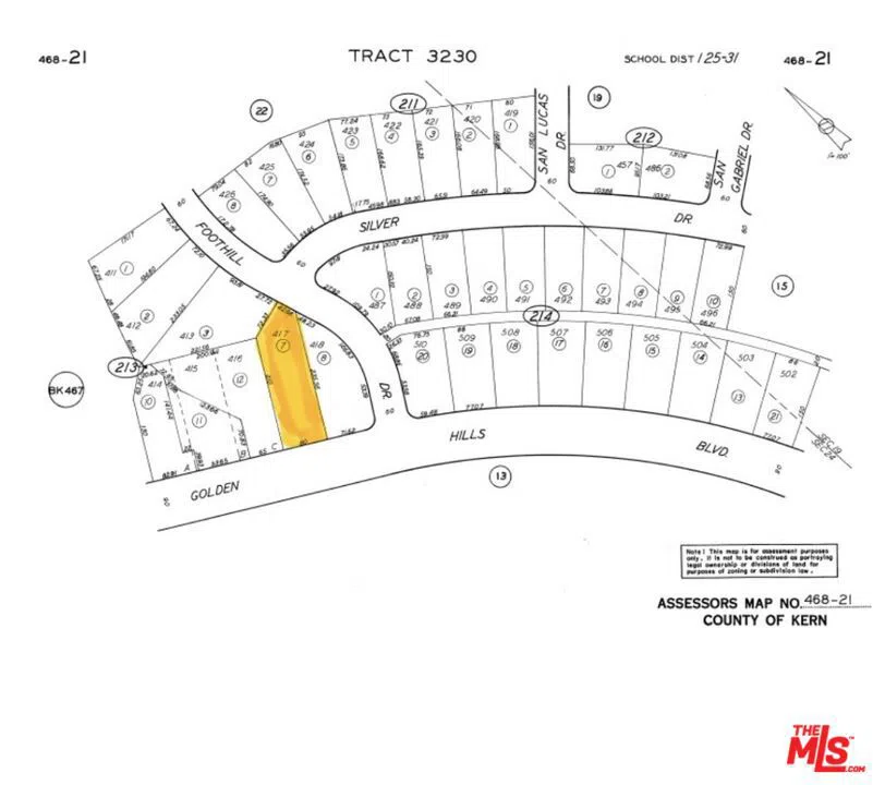 21504 Golden Hills Boulevard Tehachapi, CA 93561