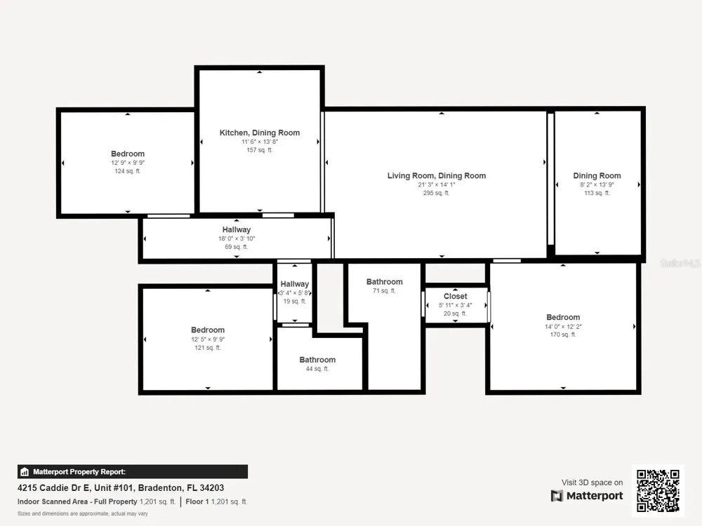 4215 CADDIE DRIVE E #101 Bradenton, FL 34203