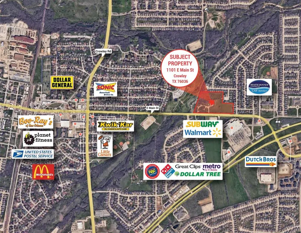 1101 E Main Street Crowley, TX 76036