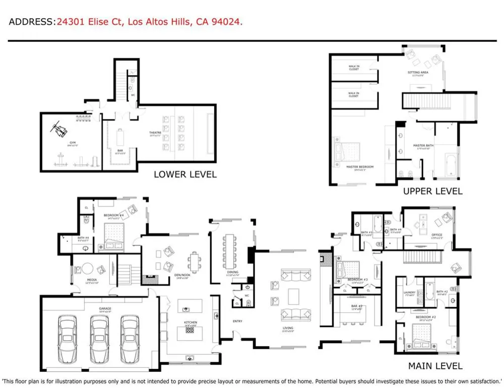 24301 Elise Court Los Altos Hills, CA 94024