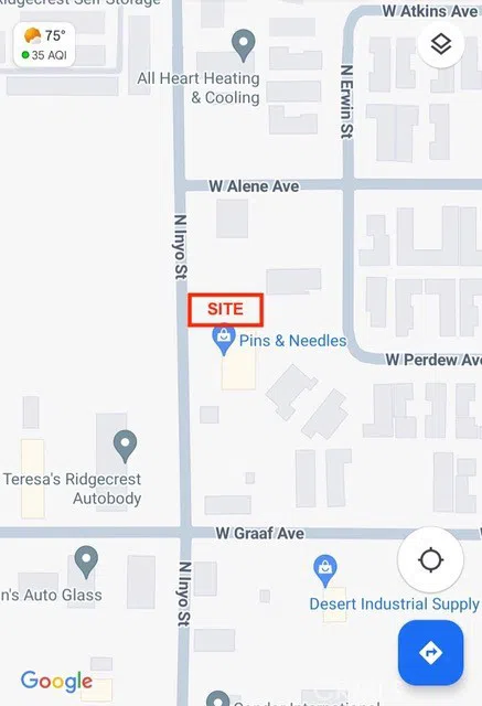 Inyo Street Ridgecrest, CA 93555