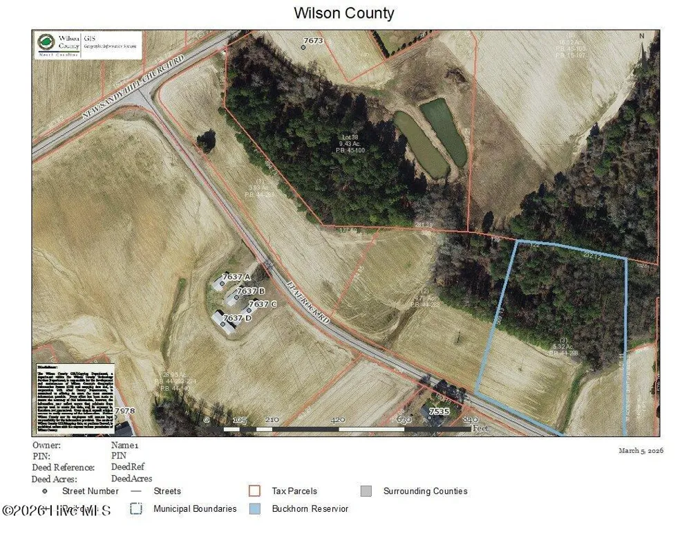 Tract Flat Rock Road Sims, NC 27880