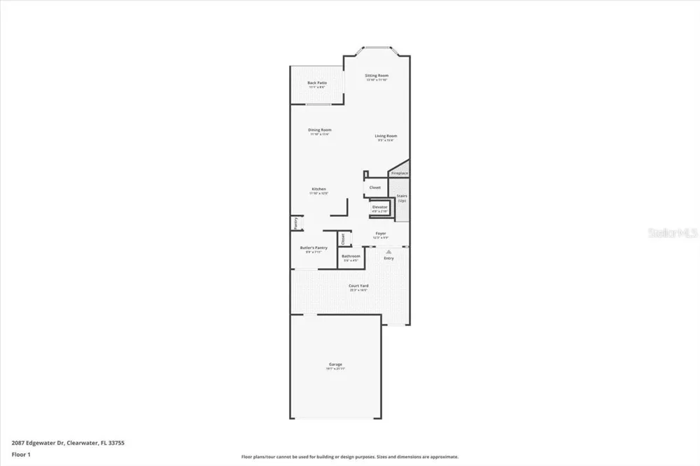 2087 EDGEWATER DRIVE #C Clearwater, FL 33755