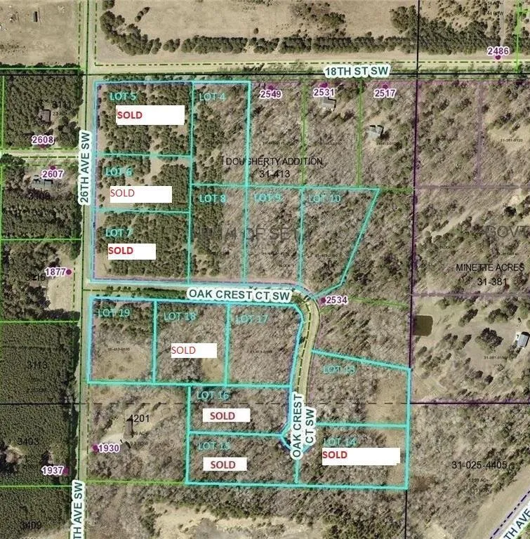 Lot 9 OAK CREST COURT SW Backus, MN 56435