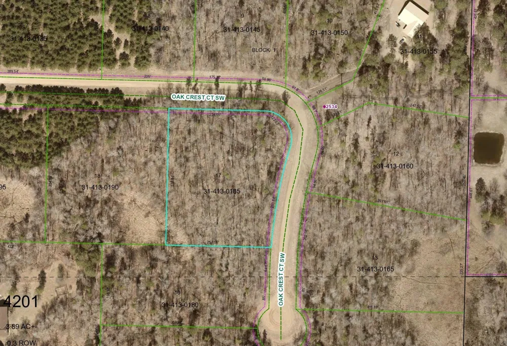 Lot 17 OAK CREST COURT SW Backus, MN 56435