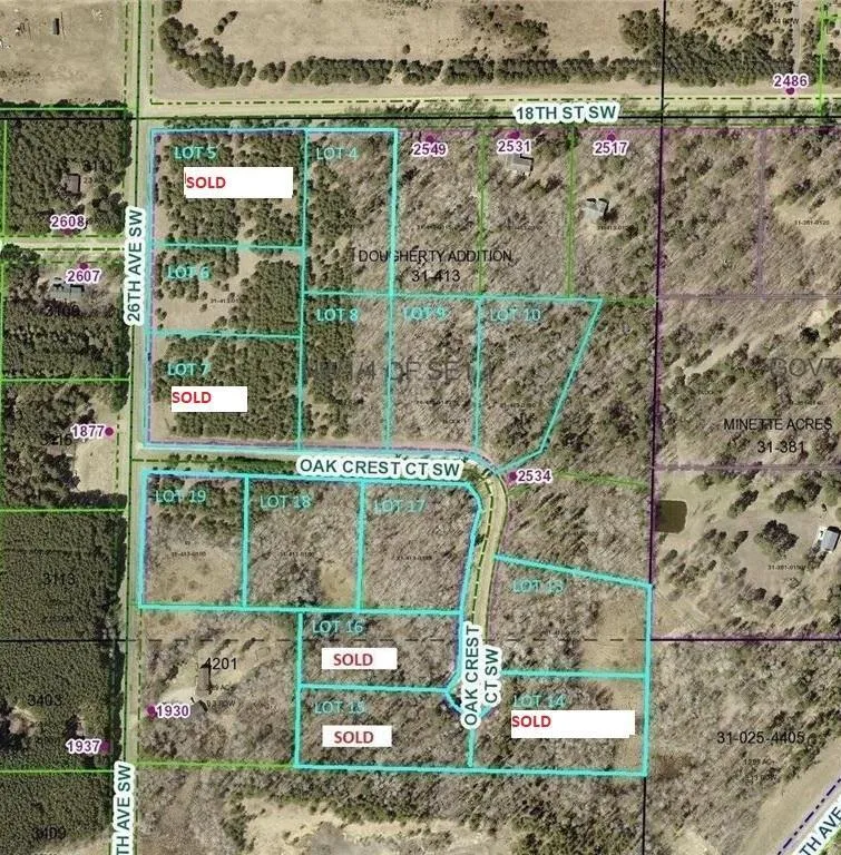 Lot 17 OAK CREST COURT SW Backus, MN 56435