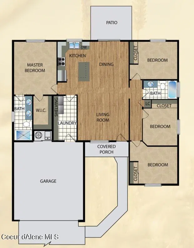Lt 8 Blk1 E Valley Street Oldtown, ID 83822