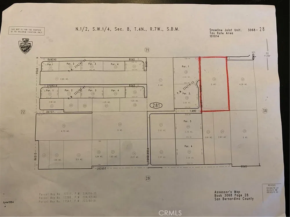 10823 Daisy Court Lane Pinon Hills, CA 92372