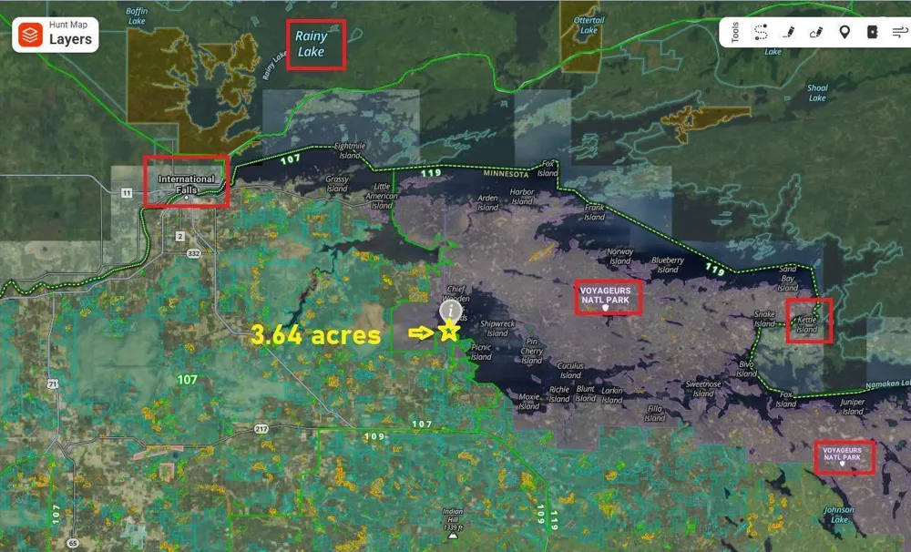 xx3.64 Gamma Road Kabetogama, MN 56669
