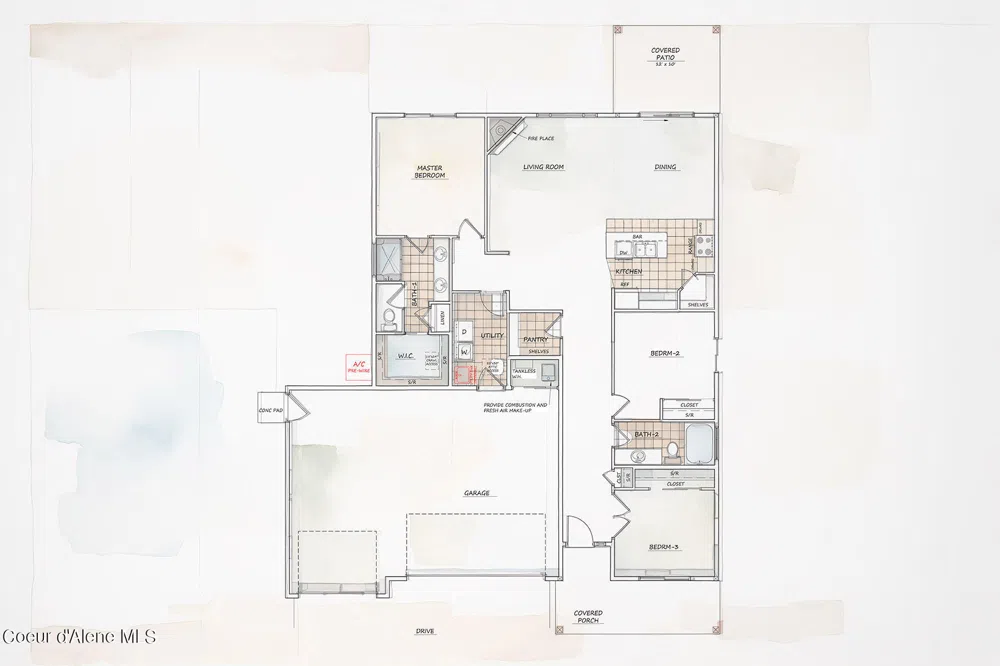 Lt 2 Blk 2 E Valley Street Oldtown, ID 83822