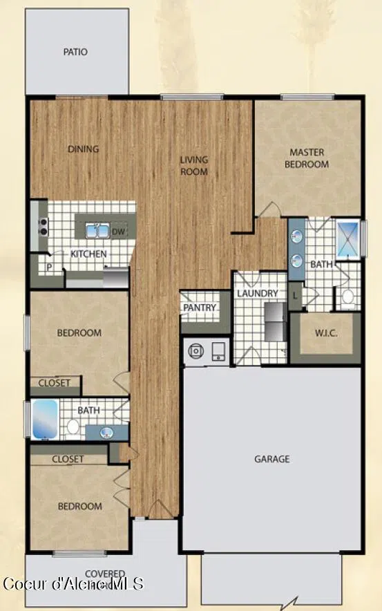 Lt 2 Blk 2 E Valley Street Oldtown, ID 83822
