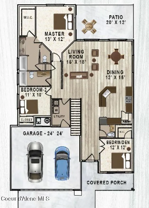 Lt 4 Blk2 E Valley Street Oldtown, ID 83822