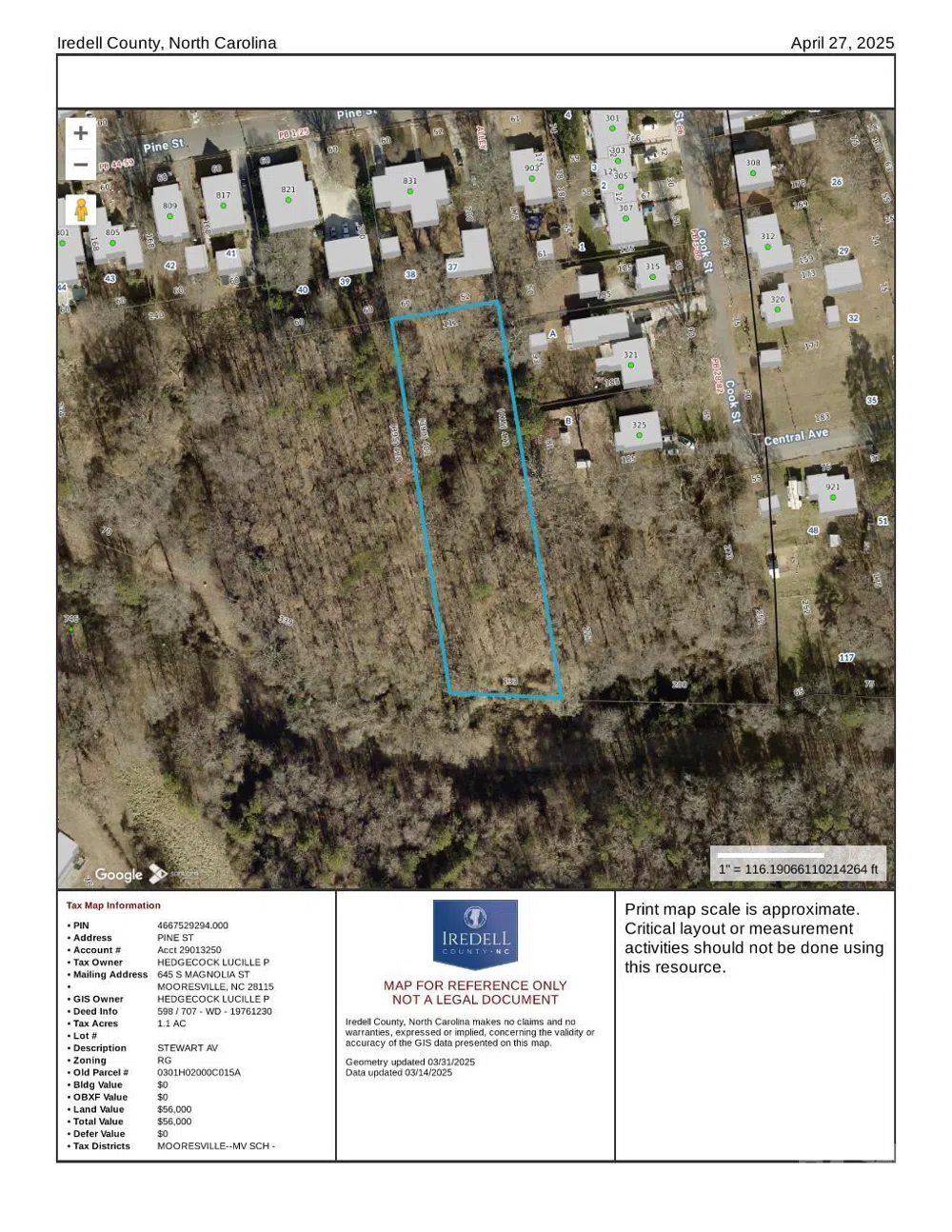 0 Pine Street Mooresville, NC 28115