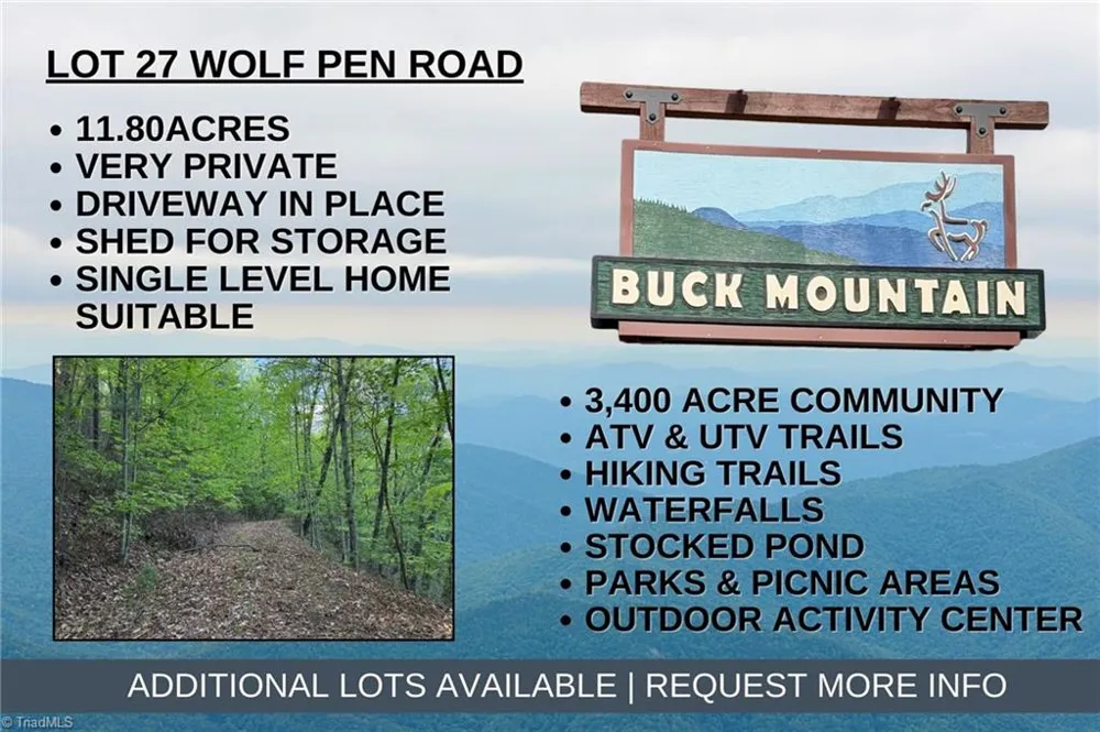 Lot 27 Wolf Pen Road Purlear, NC 28665