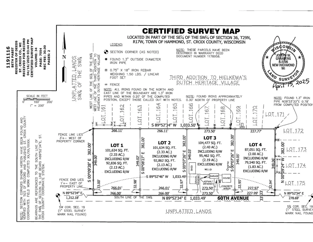Lot 1 60th Ave Hammond, WI 54002