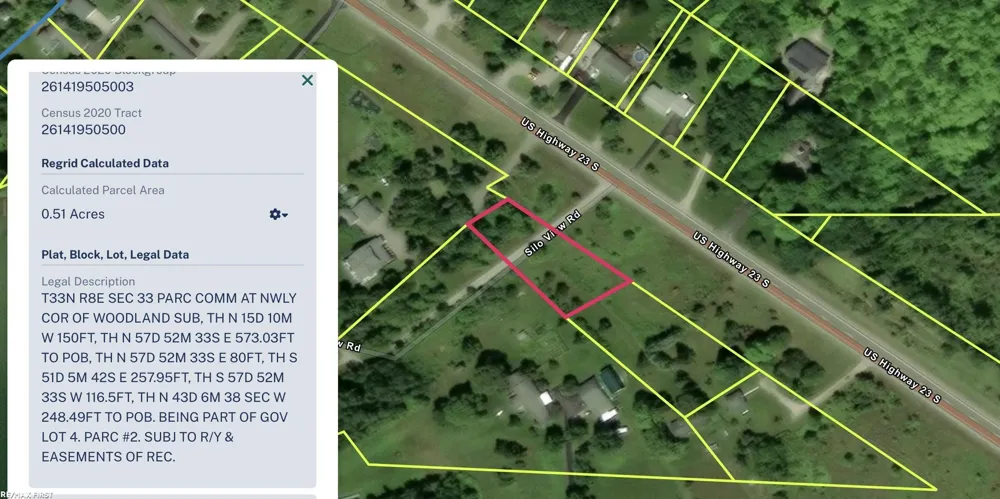 S ROAD Presque Isle Township, MI 49777