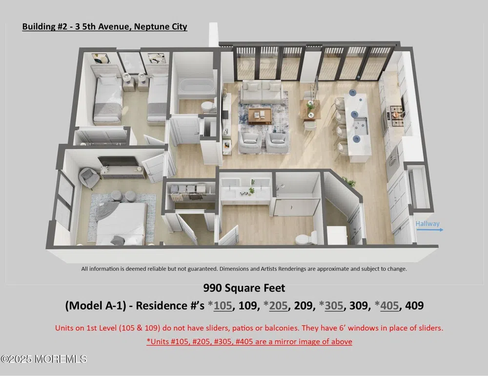3 5th Avenue #Unit 109 Neptune City, NJ 07753