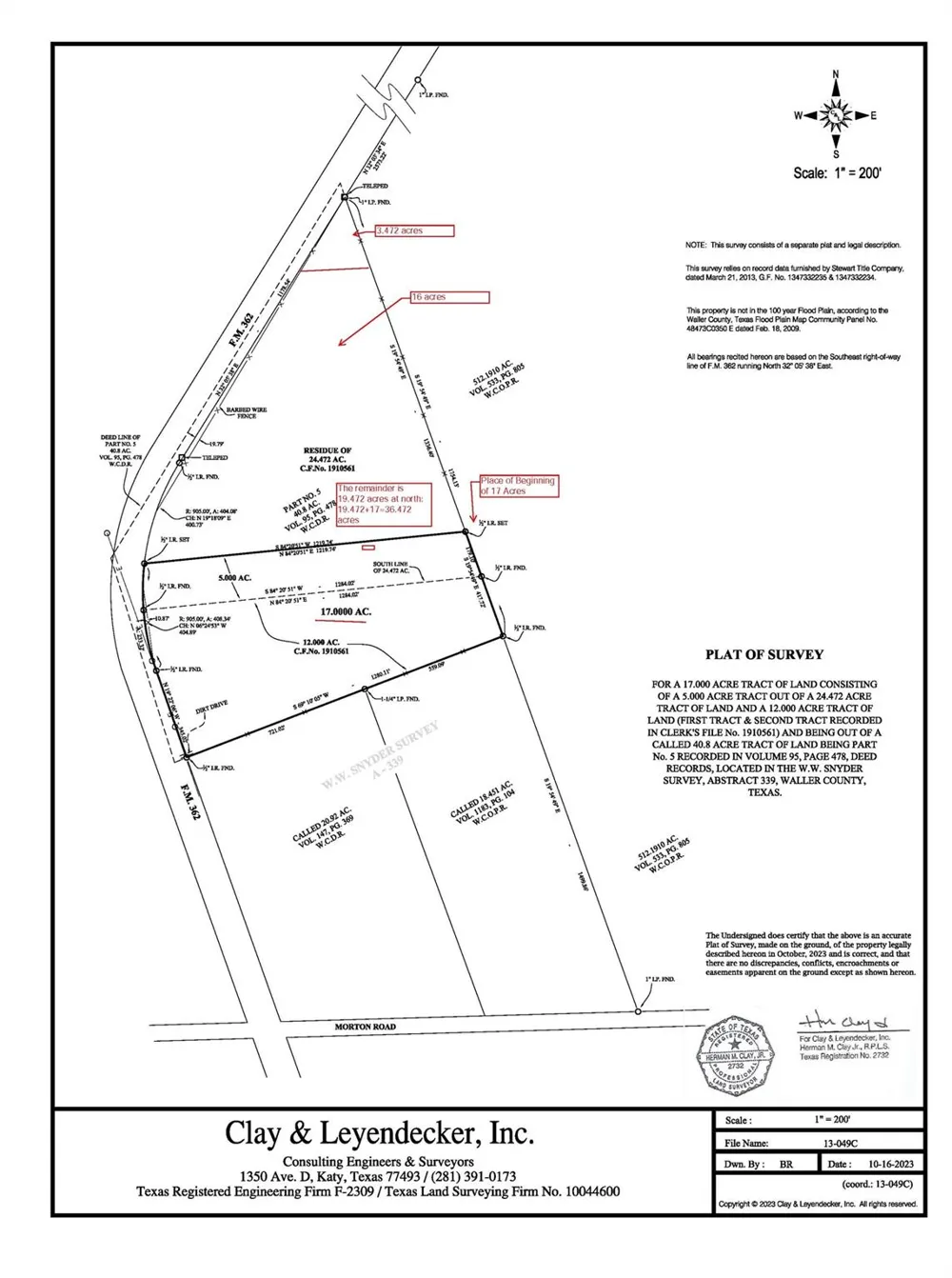 3466 Fm 362 Road Pattison, TX 77423