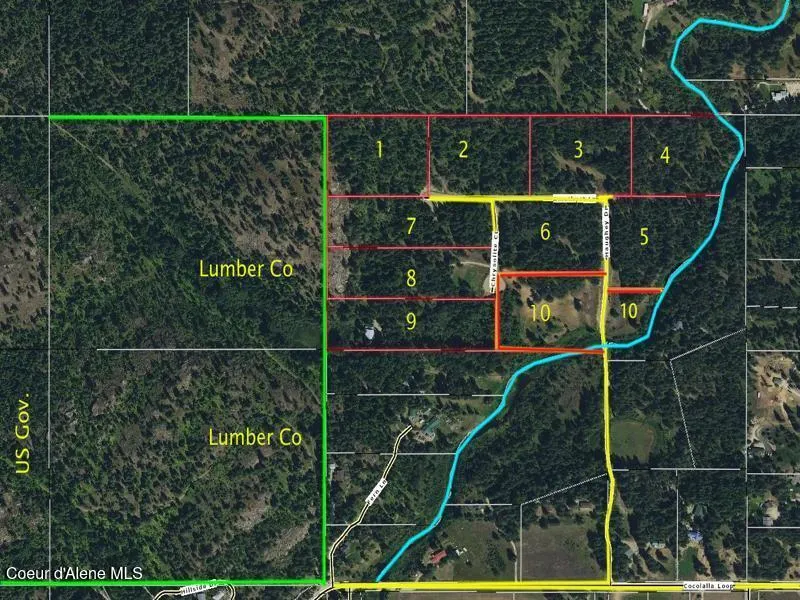 NKA Haughey Dr, Lot 10 Cocolalla, ID 83813