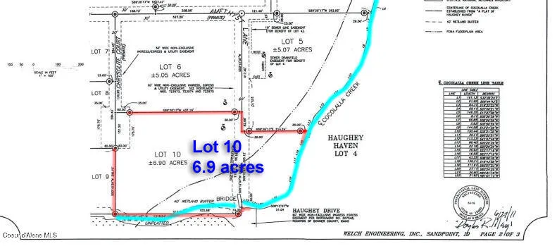 NKA Haughey Dr, Lot 10 Cocolalla, ID 83813
