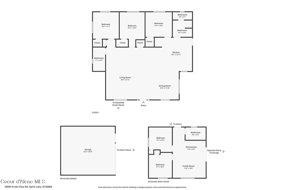 29955 Isle View Road Spirit Lake, ID 83869