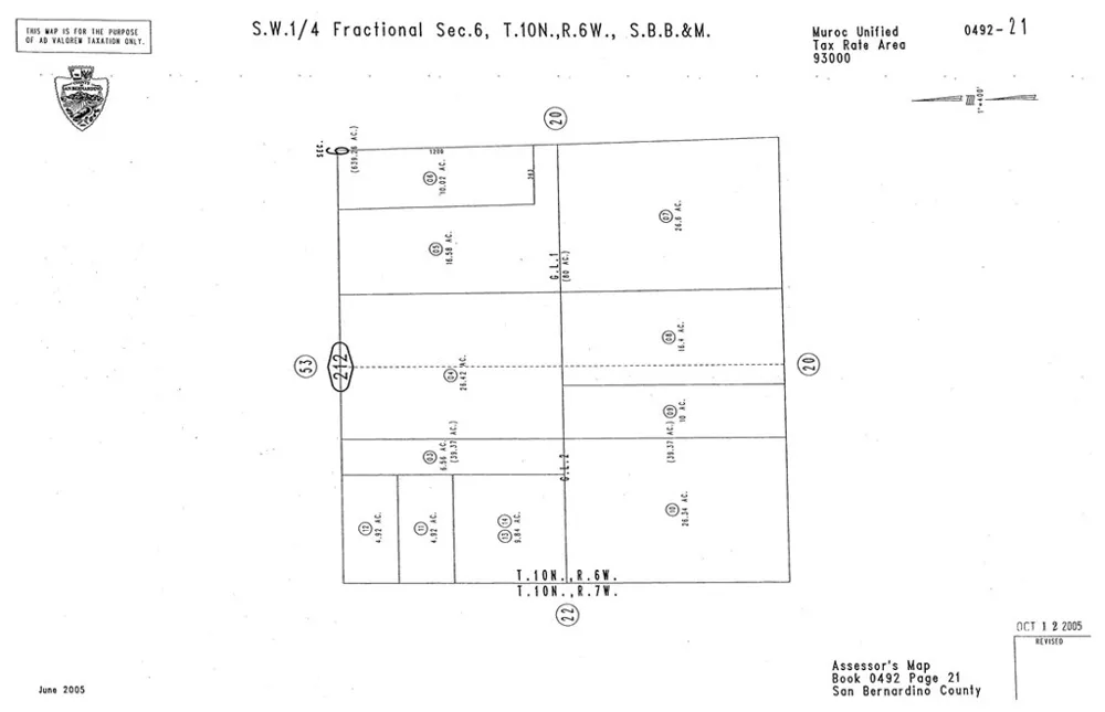 0 Unincorporated, CA 93516