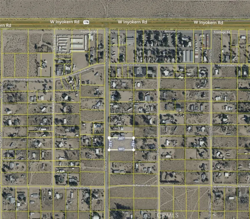 Strecker Street Ridgecrest, CA 93555