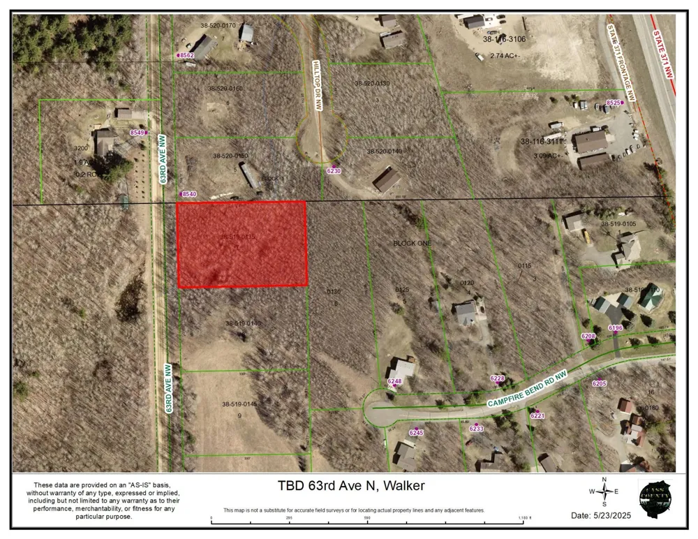 TBD 63rd Ave N Walker, MN 56484