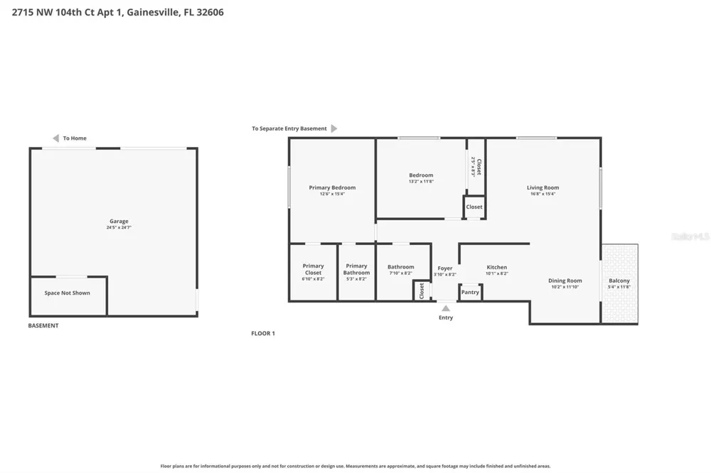 2715 NW 104TH COURT #1 Gainesville, FL 32606