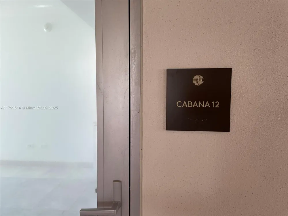 18501 Collins Avenue #Cabana 12 Sunny Isles Beach, FL 33160