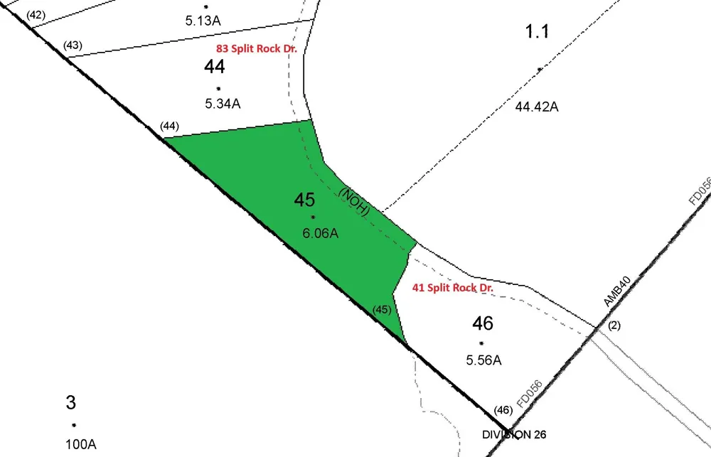 Lot 45 Split Rock Drive Barryville, NY 12719