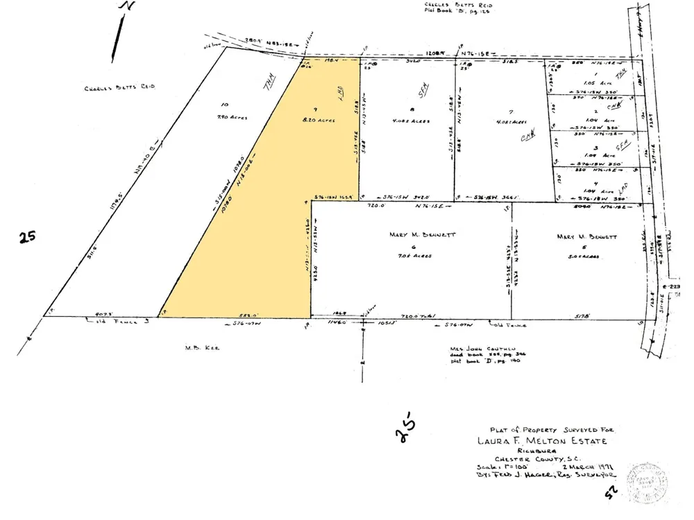 Lot 9 Elliott Road Richburg, SC 29729