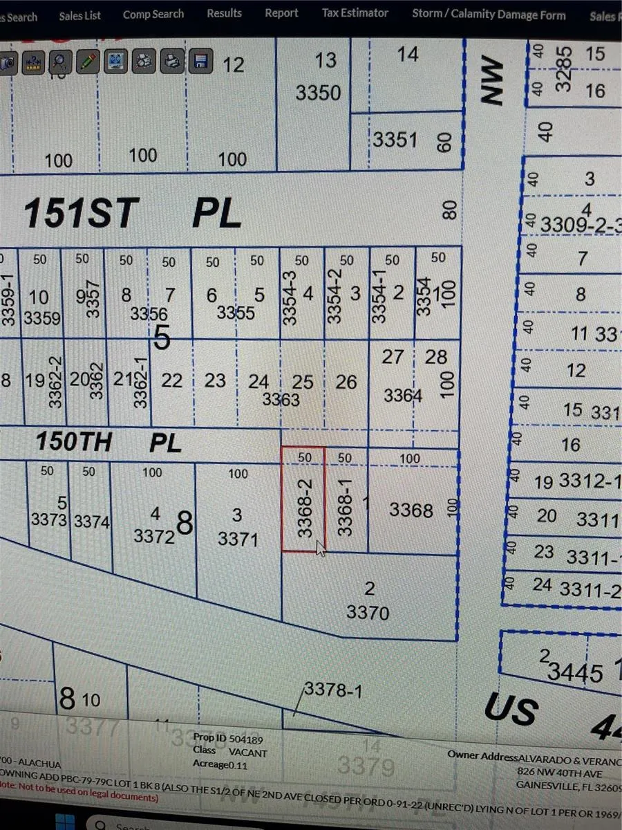 lot 1 NW 135TH TERRACE Alachua, FL 32615