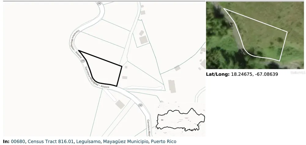 SR-108 KM 11.3 CAMINO ALDEBOL SECTOR PABLO DIAZ BARRIO LEGUIZAMO Mayaguez, PR 00680