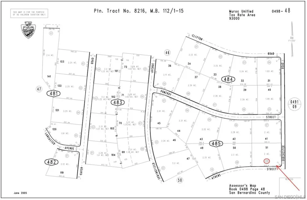 APN 0498-485-08-0000 San Bernardino, CA 92401