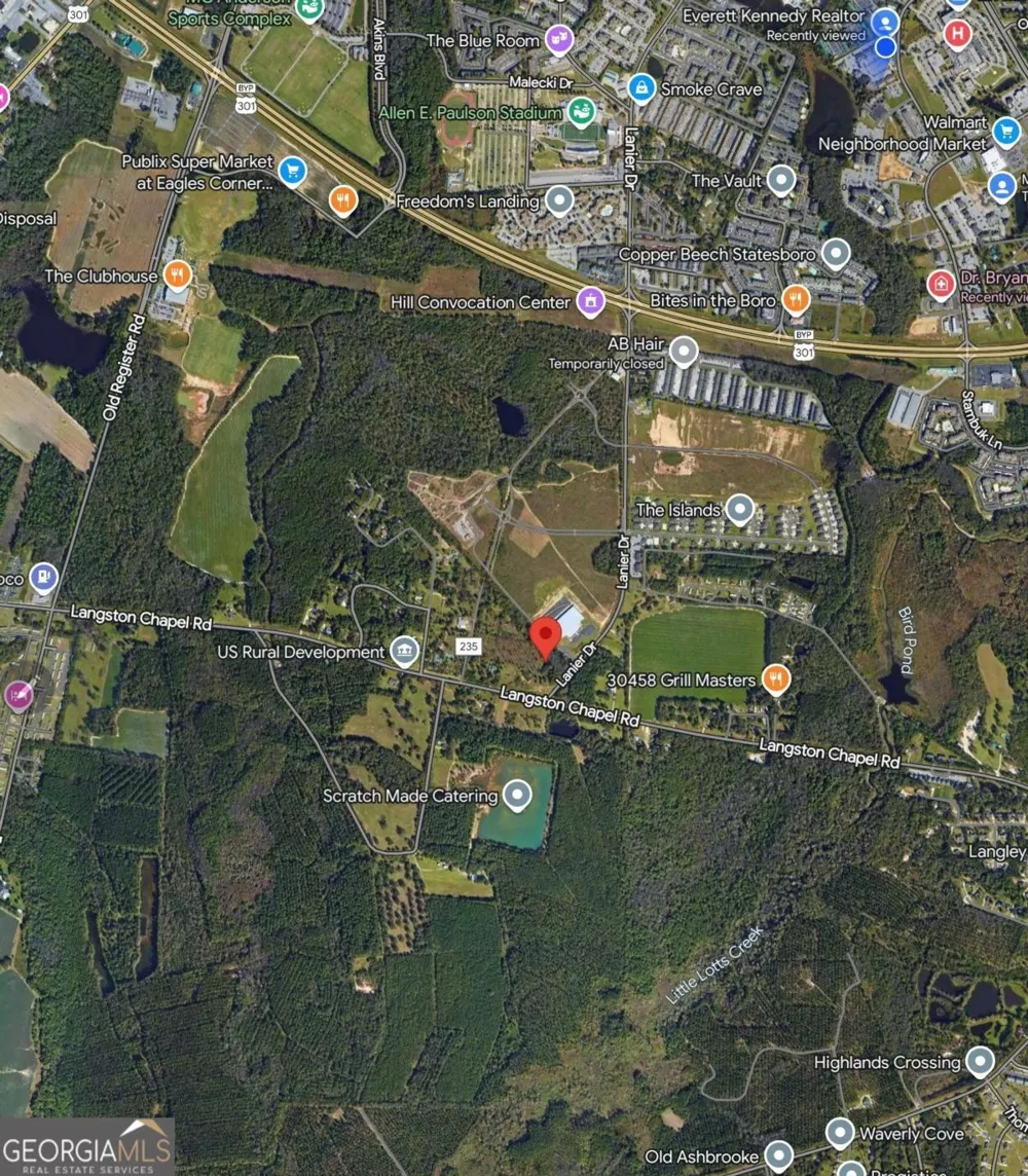 0 Langston Chapel & Lanier Dr RD Statesboro, GA 30458