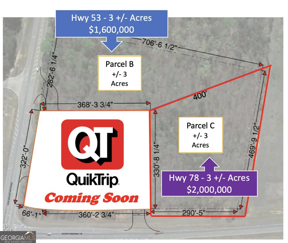 4611 MONROE Hwy - Hwy 78 Bogart, GA 30622