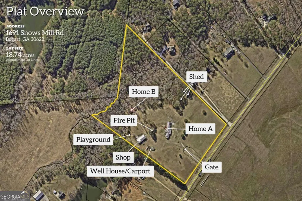 1691 Snows Mill RD Bogart, GA 30622