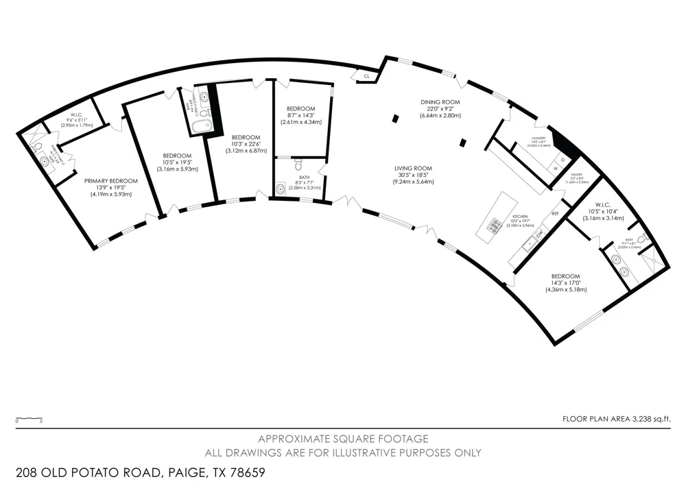 208 Old Potato Road Paige, TX 78659
